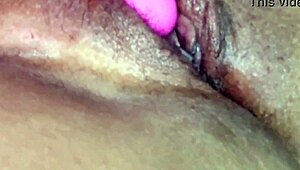 Amateur Plays With Dildo In Pussy And Anal Toys In Ass - Part 2