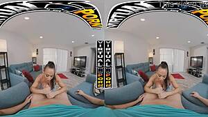 Virtual Porn: Doing The Fucking Chores With Stepmom Carmela Clutch In POV VR