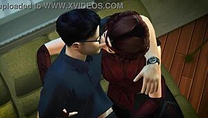 Mystique In 3D Hentai Preview