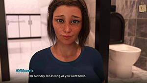 Milf makes a massive decision in this emotional 3D anime sex game.