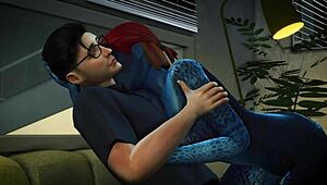 Mystique In 3D Hentai Preview