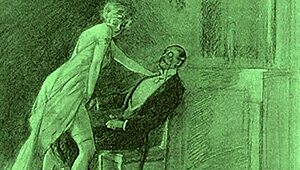 Vintage erotic drawings from antique anime