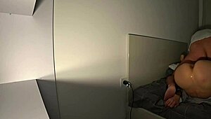 Wife Assfucks Husband's Friend at Work