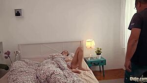 Amateur Teen with Pigtails Tries Sex with Old Boyfriend for First Time. It's Raw and Real.