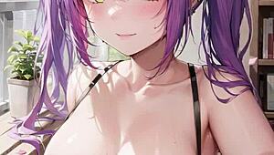 3D Animated Wife Explores Inside American Truck Naked With ASMR Sounds