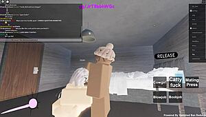 58 Roblox Whore Rides Cowgirl and Takes Anal