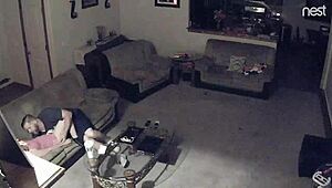 Wife Caught Cheating on Hidden Cam in Secret Affair