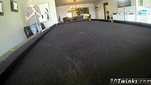 Hung Emo Guys Prepare For Gay Sex With Pool Cues And Balls