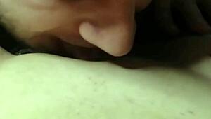 oh yeah, he licks that pussy so good, tongue diving deep, making her moan in pleasure! 😈