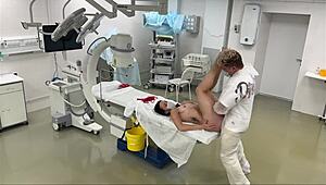 Rough Hospital Fuck on Surveillance Cam