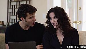 step son gets lucky with mommy in family lust