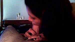 argentinian beauty delivers intense blowjob skills