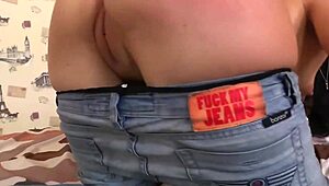 deep penetration sex in pussy and ass with the mouthful