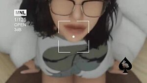 Blacked Anime Cock Explodes in Wild Interracial Action!