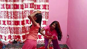 Hanif, Popy Khatun, Mst Sumona, Manik Mia Foursome With Bikini Girls Dancing And Screwing