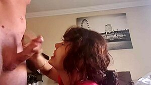 I get an early morning blowjob and handjob until I cum.