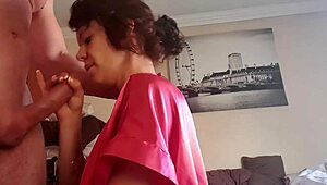 I get an early morning blowjob and handjob until I cum.