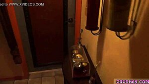 Punished Teen Screams, This Garage Gangbang Is Easing My Tension!