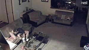 Wife Caught Cheating on Hidden Cam in Secret Affair