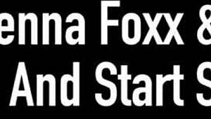 lesbian gfs jenna foxx explore big tits and fingering 😘