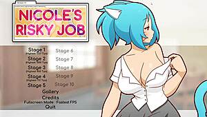 Nicole's Risky Job In Hentai Game Episode 4