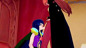 Sylphiel And Lina Intense Futanari Sex