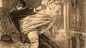 vintage hentai illustration turns erotic