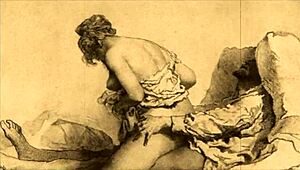 check out this vintage erotic illustration from classic anime art 😍