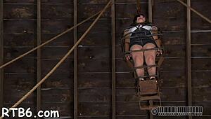 Sex Slave Sadomasochism - Rough Bondage Blowjob Fucking and Cunt Sucking?