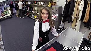 Young amateur feels intense pleasure during rough fucking and oral acts