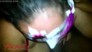 Enjoying a special drink with a Latina