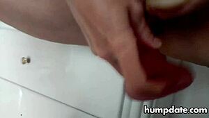 Hairy Mature SLAMS Two Toys in Pussy and SQUIRTS Everywhere in Homemade Clip