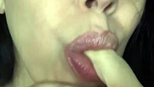 Jerk off to this big ass brunette