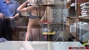 teen babe rides officer for freedom