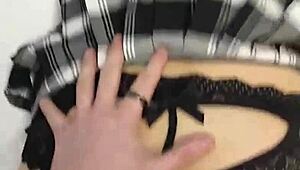 Destiny Mae gets slammed hard in new panties and a skirt. Man, wish that was me pounding her tight frame.