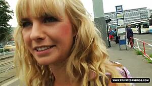 Bella B Deepthroats And Gets Fucked Hard In POV Casting!