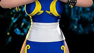 Chun Li Sex Doll Ready for Wild Action