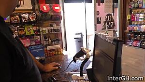 september reign sucks cock at glory hole