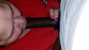 First Time Sucking This Dick With Sloppy Passion