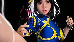 Chun Li Sex Doll Ready for Wild Action