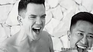 gay models suck and fuck after shooting