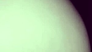 Two ebony sluts share a toy in interracial lesbian fun