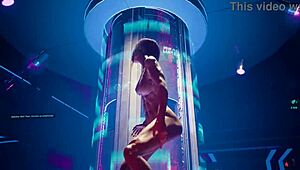 lucy the sexy athletic babe shows her tight young body naked