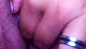 Brazilian amateur moans during solo session