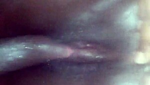 I Am The Squirt Queen With Juicy Ebony Pussy Close-Up