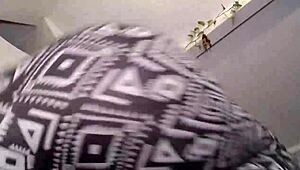 Giantess Dawn traps neighbor under her tight naughty panties