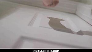 Smallxxxhd - Skinny Blonde Breezy Bri Screwed Hard by BFF's Stepdad to Climax.