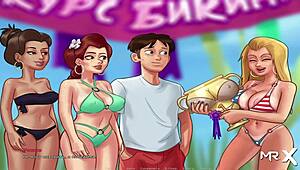 Summertimesaga unfolds with a sneaky snack of milk in episode 96 of this wild cartoon tale.