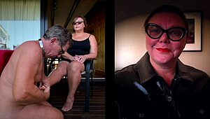 Dominatrix Mistress April Whips Slave in Unit 28 Setup