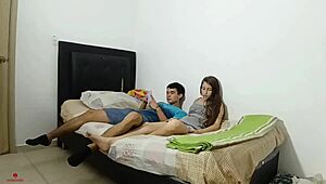 mi hermanastro's massage turns into wild banging part 1